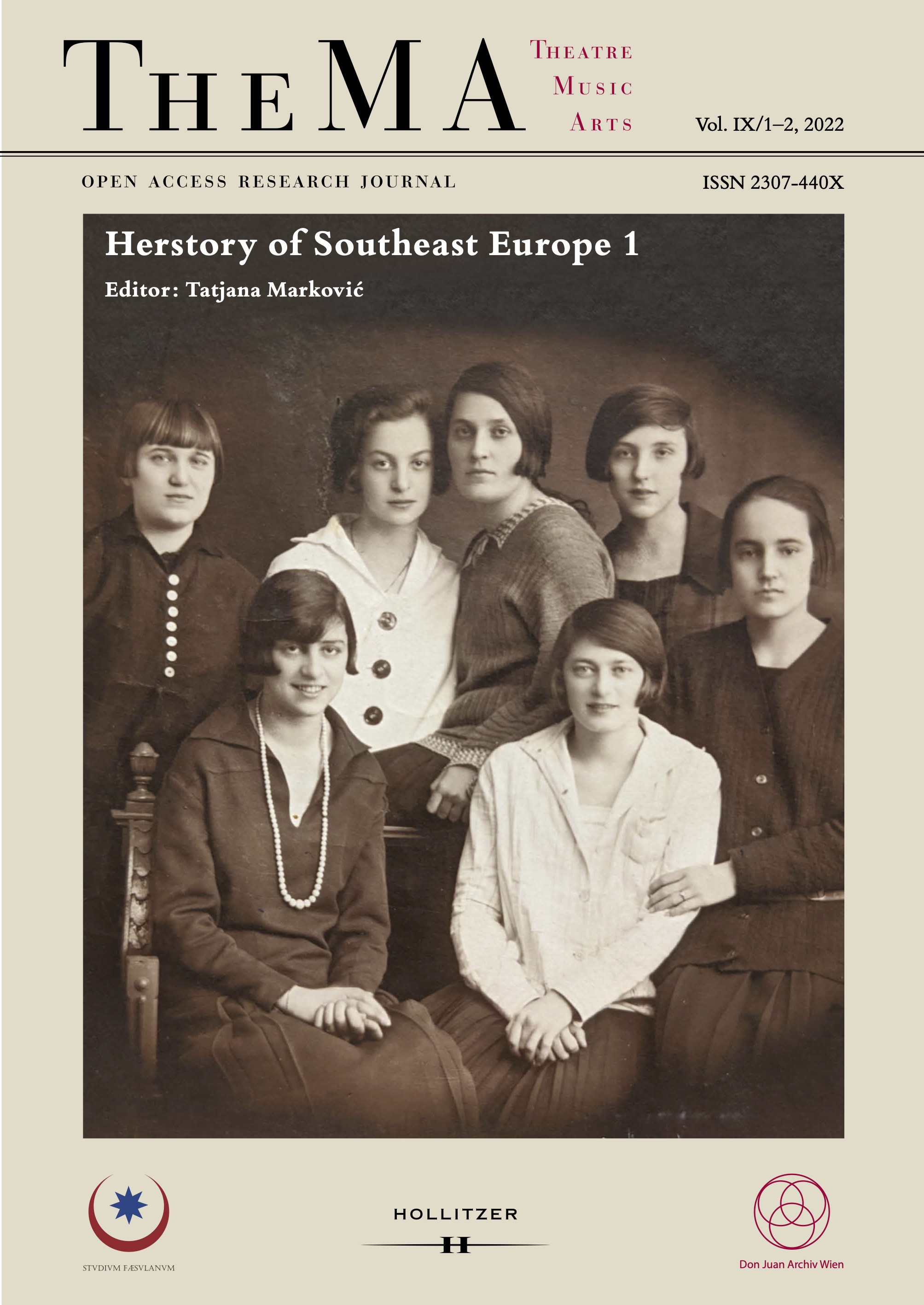 					View Vol. 9 No. 1-2 (2022): Herstory of Southeast Europe
				